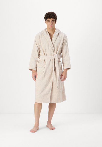 Missoni CHALK HOODED BATHROBE UNISEX - Ρόμπα - natural