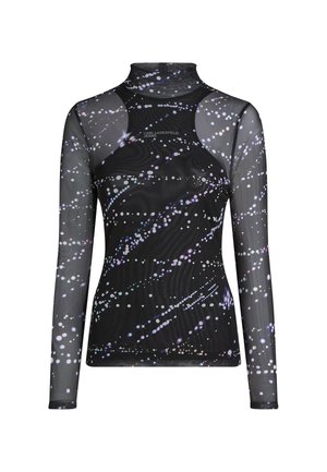 Karl Lagerfeld Jeans, KLJ MESH AOP TOP - T-shirt à manches longues - glow aop