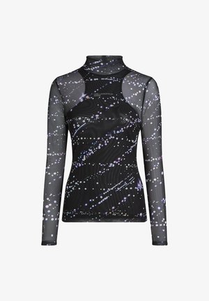 Karl Lagerfeld Jeans, KLJ MESH AOP TOP - Μπλούζα με μακριά μανίκια - glow aop