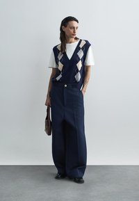 sandro ARGYLE PLACE - Printtipaita - marine