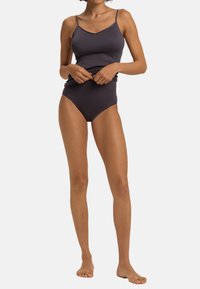 Hanro SEAMLESS MAXI SLIP - Shapewear - black pearl