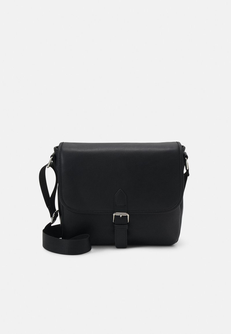 Pier One UNISEX - Taška s příčným popruhem - black