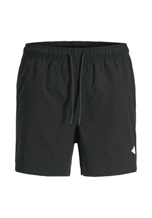 Jack & Jones, STMAUI TROPIC PLAIN - Short de bain - black