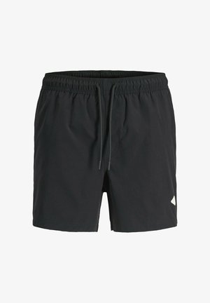 Jack & Jones, STMAUI TROPIC PLAIN - Short de bain - black