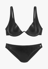 Non sélectionné, schwarz