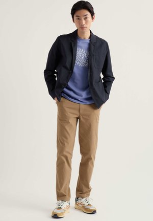 T-Shirt print - blue - fish swimming bluebell