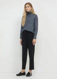 Calliope PINCES VITA ALTA - Stoffhose - nero