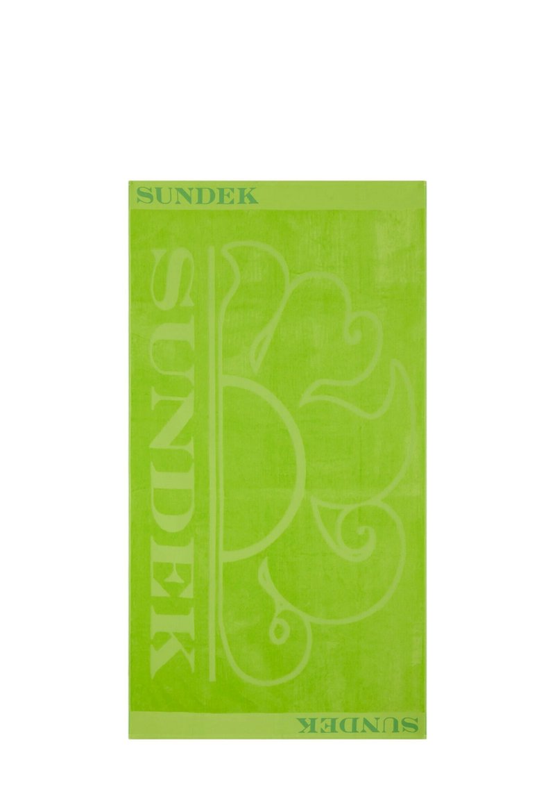 Sundek Toalla de playa - green neon
