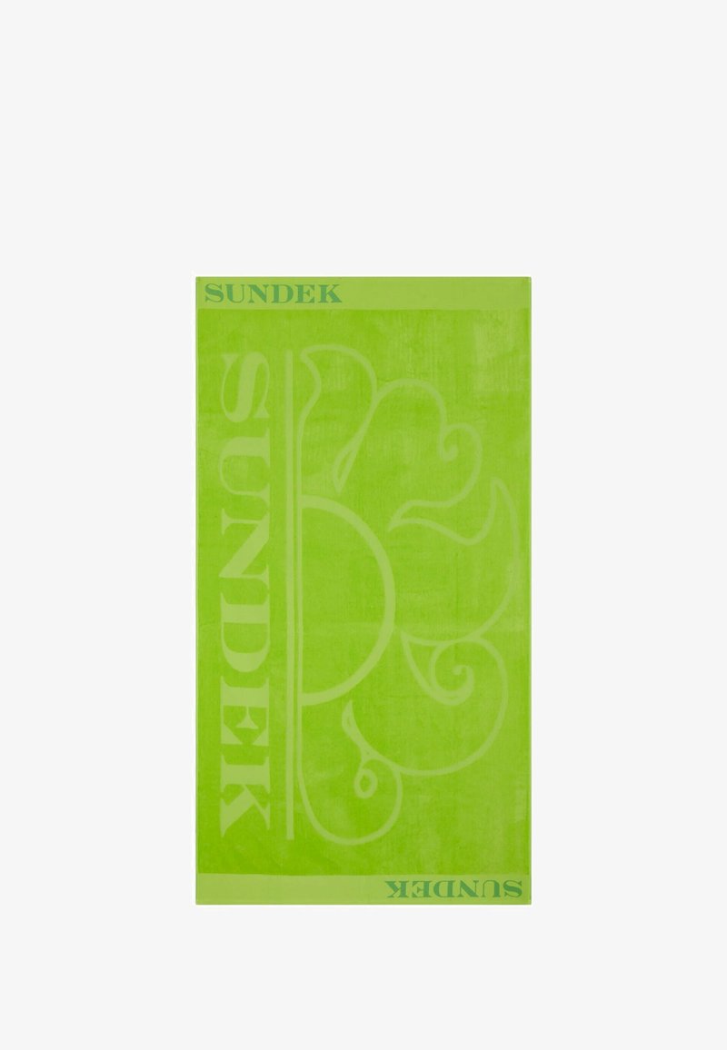Sundek Toalla de playa - green neon