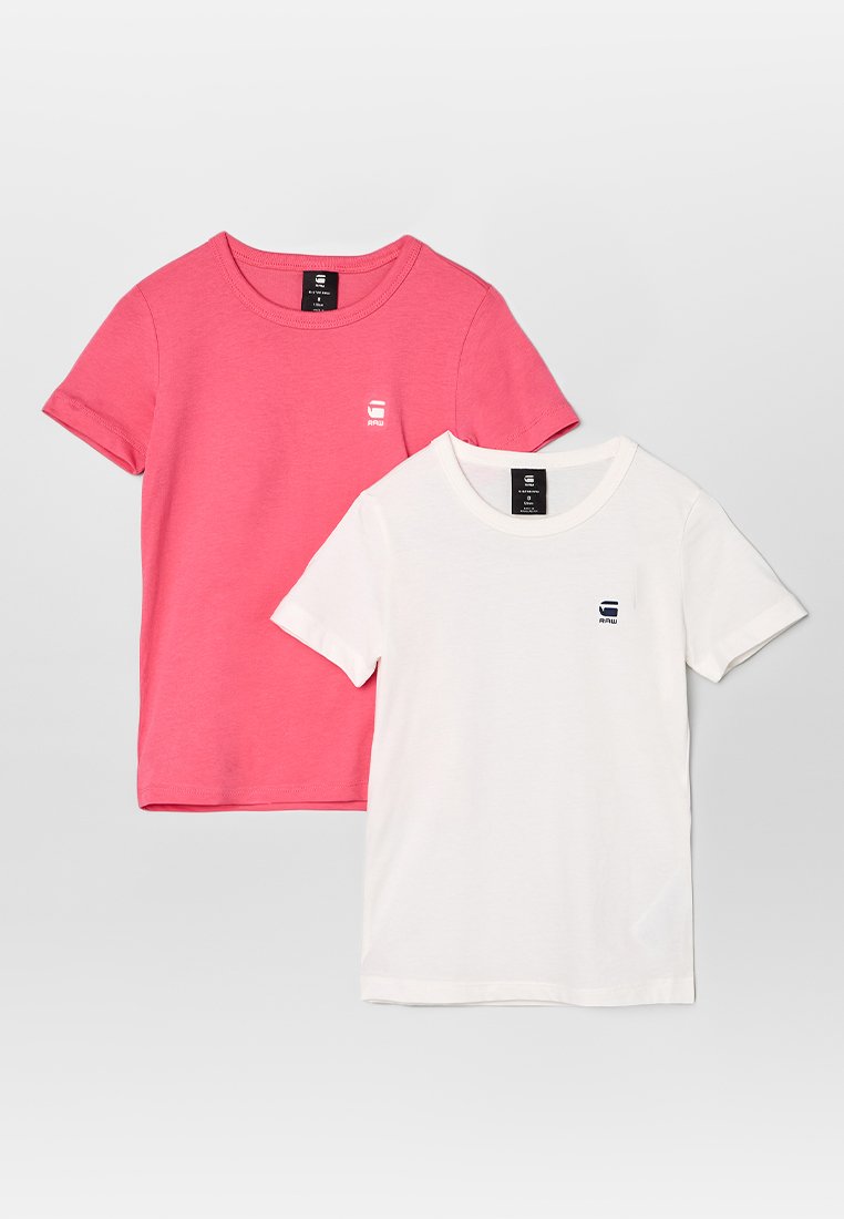 G-Star T-shirt basic roze G-Star T-shirt basic roze