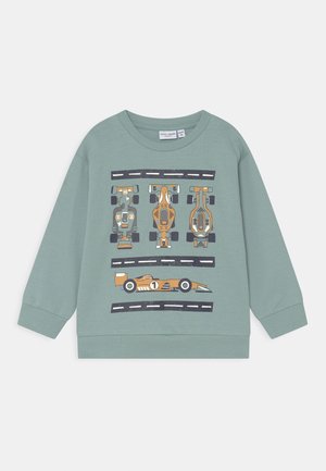 NMMVILDAR BOXY - Sudadera - blue surf