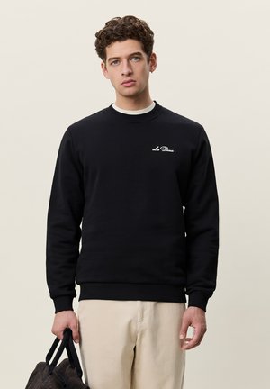 Les Deux, SIGNATURE PRINT - Суитшърт - black