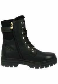 TOM TAILOR STIEFELETTE - Winter boots - black