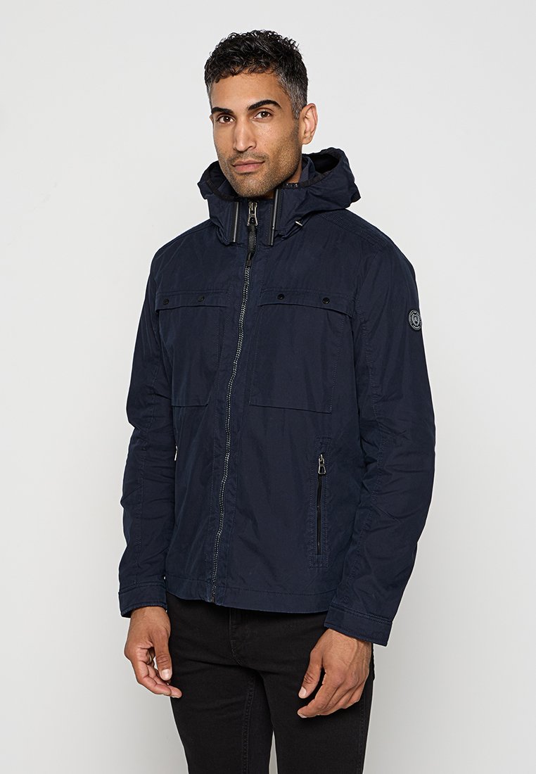 Lerros Lichte jas donkerblauw