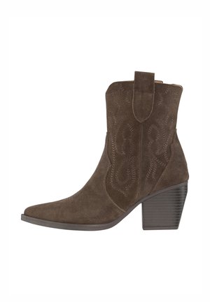 Cowboy-/Bikerlaarsjes - braun