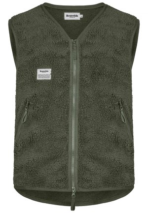 FLEECE - Waistcoat - green