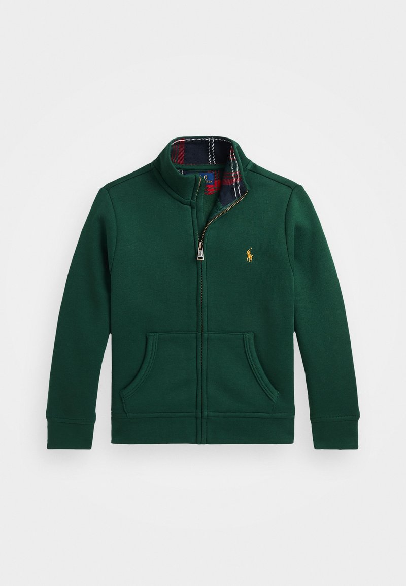 Polo Ralph Lauren BRUSHED FLEECE FULL ZIP SWEATSHIRT - Sweatjacke - college green