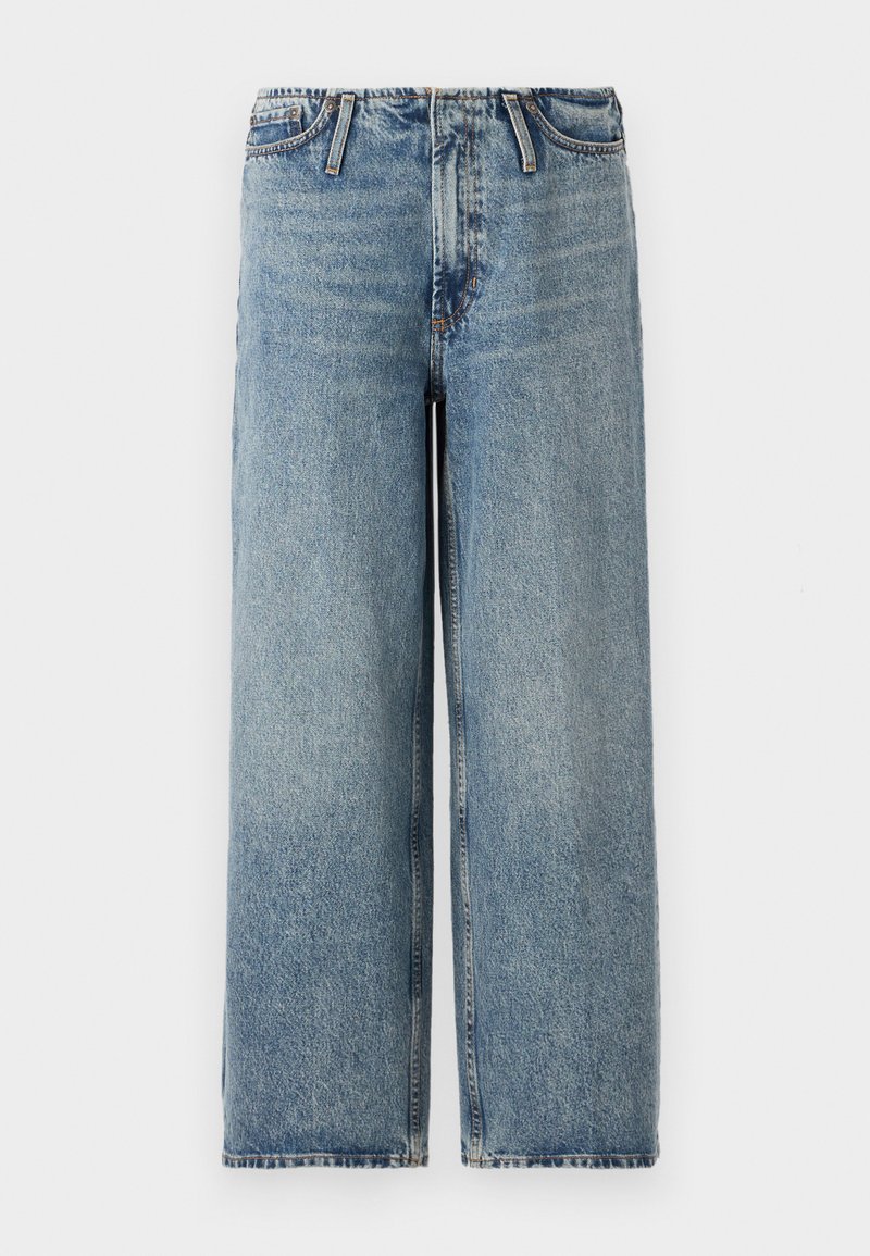 HUGO Relaxed fit jeans blauw HUGO Relaxed fit jeans blauw