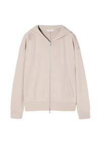 TATUUM ANUBI - Cipzáras pulóver - beige