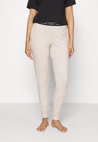 Calvin Klein Underwear ONE LOUNGE JOGGER - Calças de pijama - buff heather