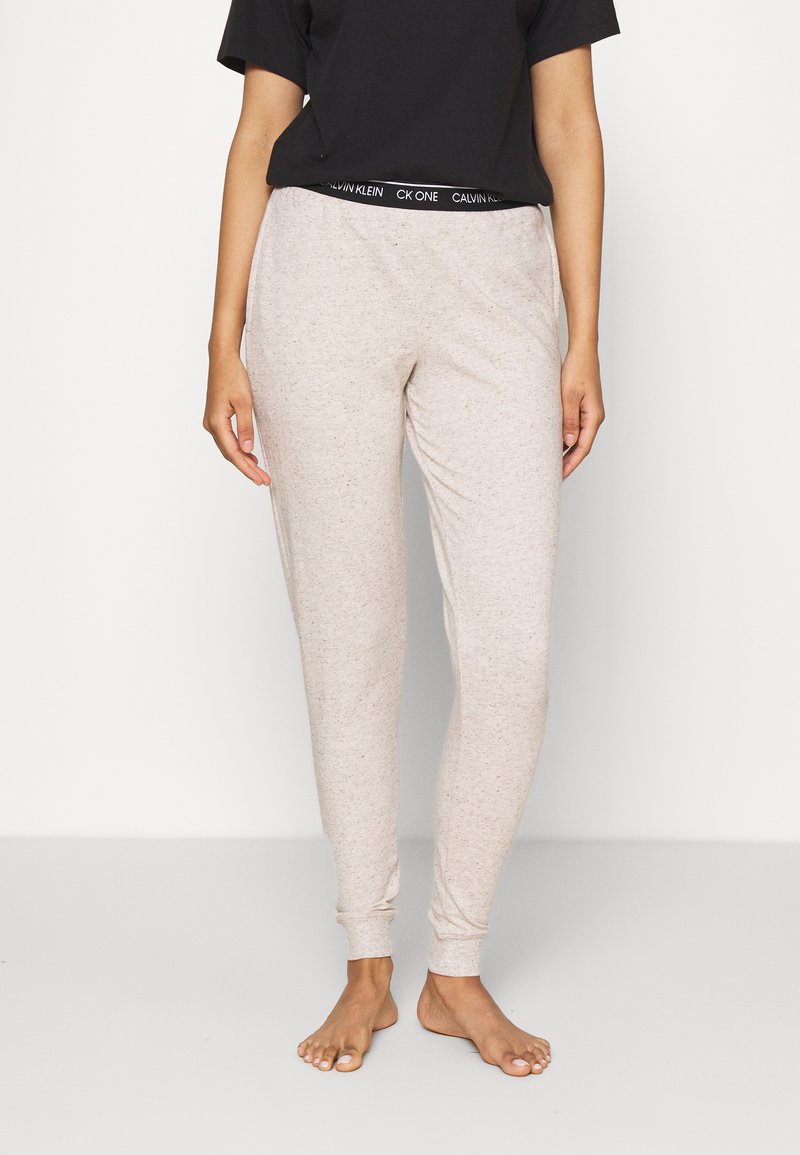Calvin Klein Underwear ONE LOUNGE JOGGER - Calças de pijama - buff heather