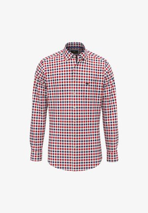 Fynch-Hatton CLASSIC COMBI CHECK - Hemd - poppy red