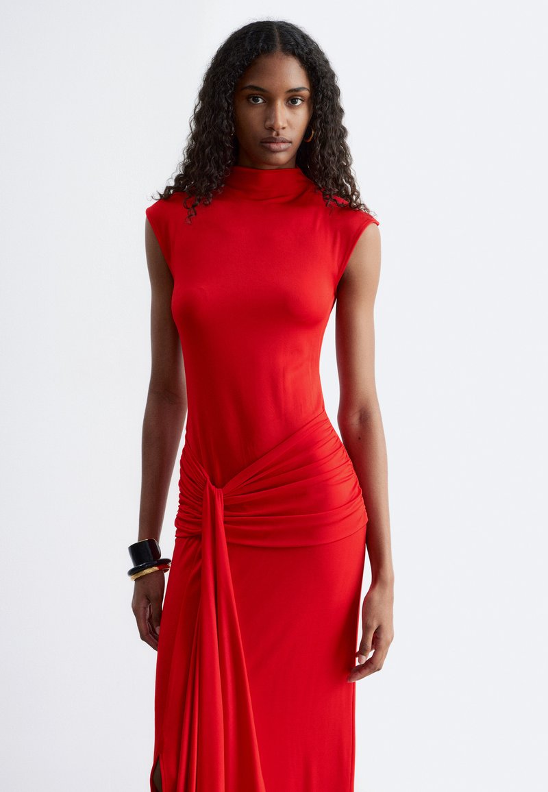gathered halter dress other stories & Other Stories + Gathered Halter Dress