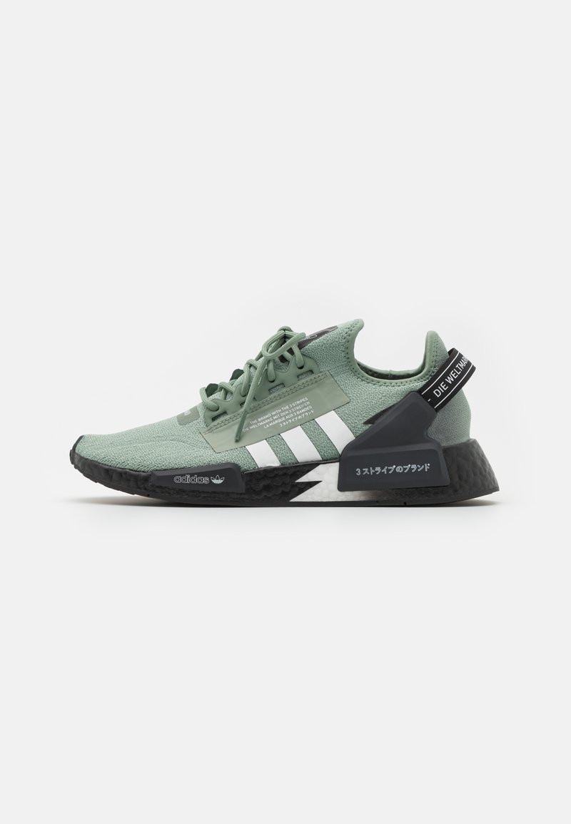 nmd r1 black and green