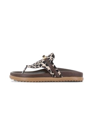Sandalias de dedo - marrón