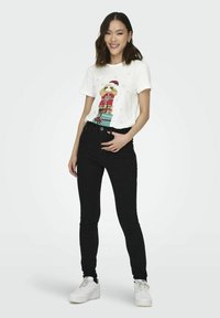 ONLY Camiseta estampada - cloud dancer