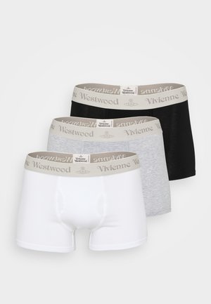 Vivienne Westwood BAND 3 PACK - Kurze Boxershorts - white/black/grey