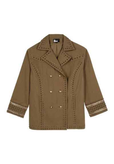 The Kooples Abrigo corto - kaki