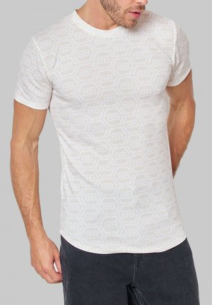 T-shirt print - beige