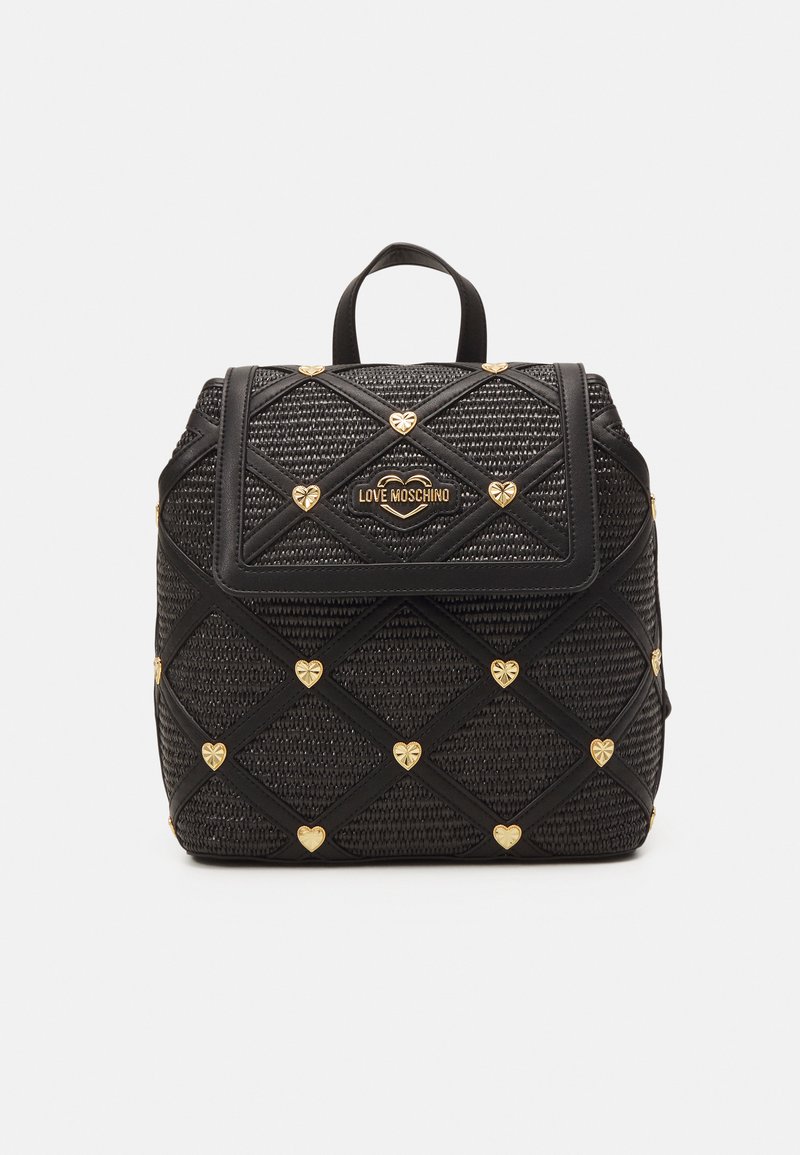 Love Moschino SUMMER DETAILS - Rucksack - black/tan - Zalando.ie