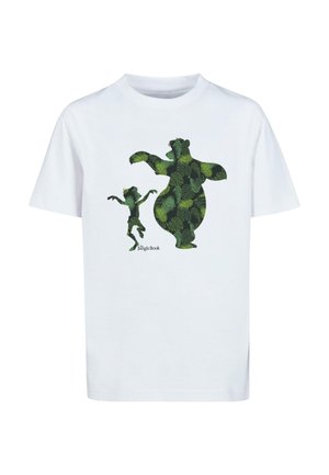 DISNEY THE JUNGLE BOOK MOWGLI AND BALOO DANCE - Print T-shirt - white