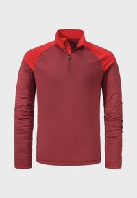 Schöffel ROLLKRAGEN LENGGRIES M
 - Langarmshirt -  rot