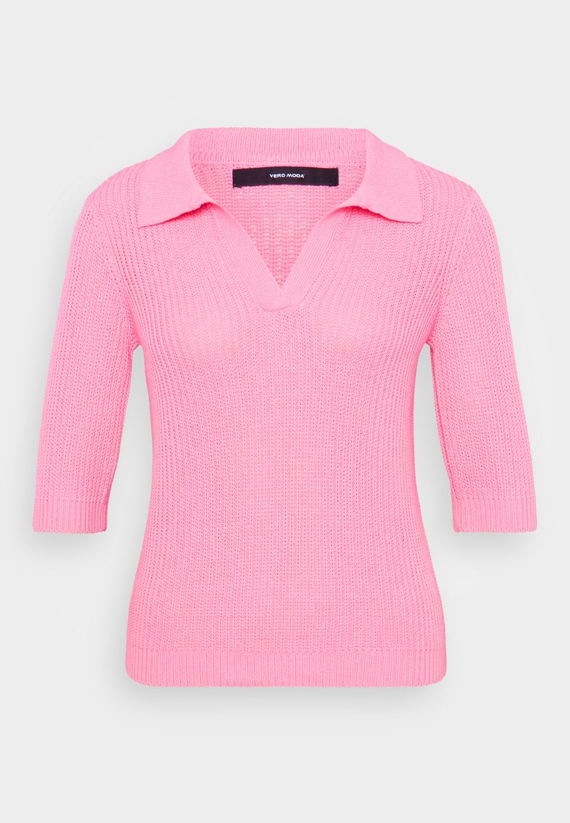 Vero Moda Petite Poloshirt donkerroze