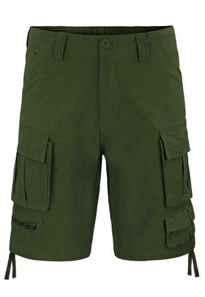 HERREN  - Shorts - oliv