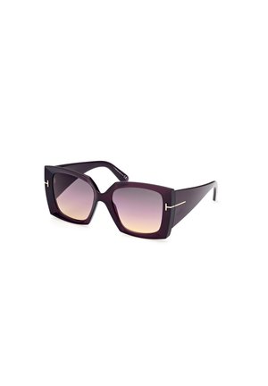 Tom Ford JACQUETTA - Sonnenbrille - viola grigio fumo sfumato