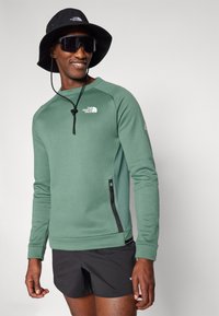 The North Face CREW - Sweatshirt - duck green