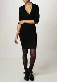 Morgan Vestido de punto - black