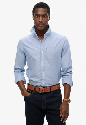 Superdry & Co ESSENTIALS OXFORD - Camisa - azure blue chambray oxford