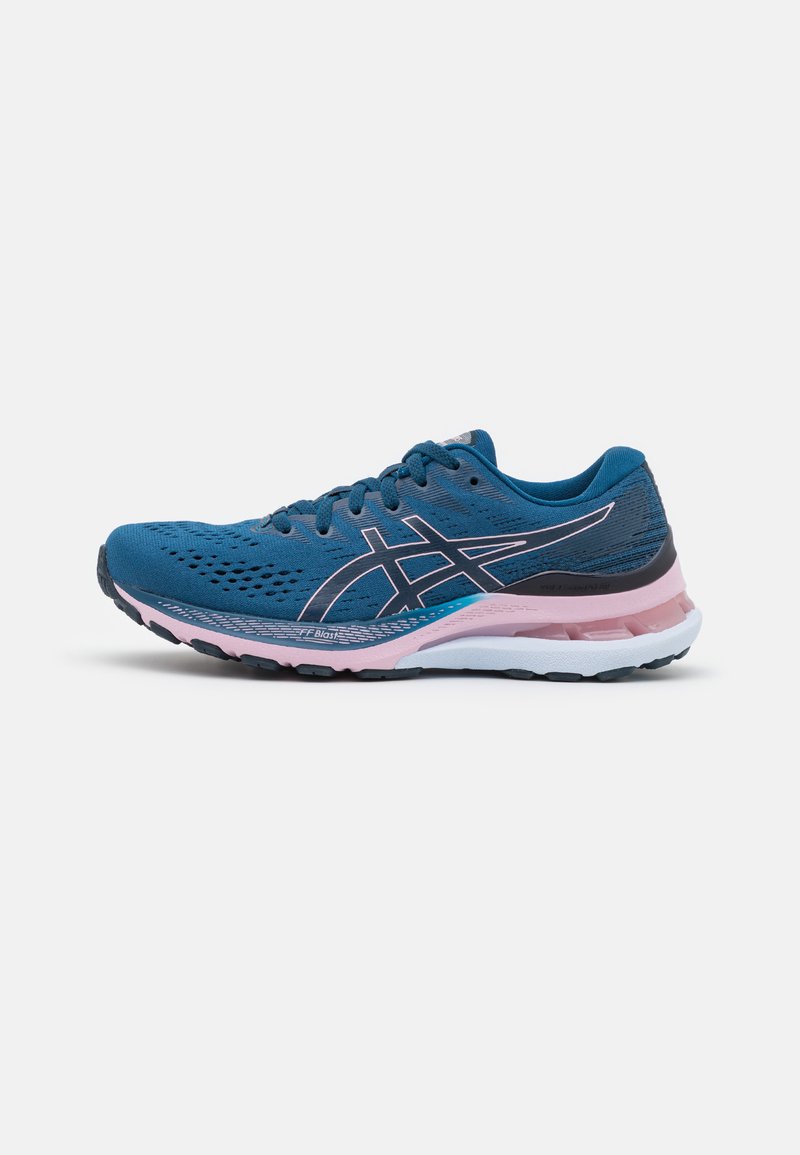 ASICS GEL-KAYANO 28 - de running estables mako blue/barely rose/azul marino - Zalando.es