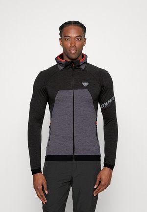 TOUR THERMAL HOODY - Sweatjacke - black out