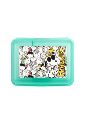 THE PEANUTS ALLOVER  MIT TRENNWAND - Lunch box - grün
