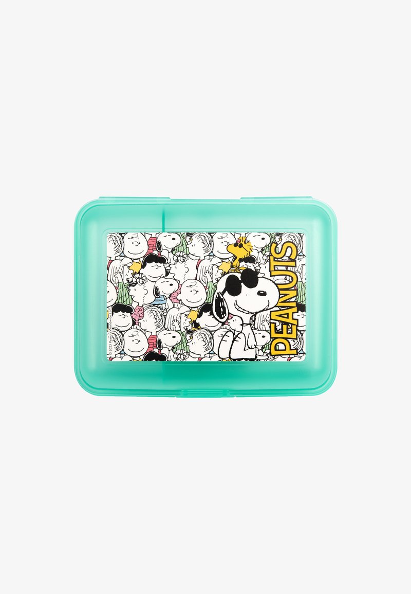 Snoopy THE PEANUTS ALLOVER MIT TRENNWAND - Portavivande - grün