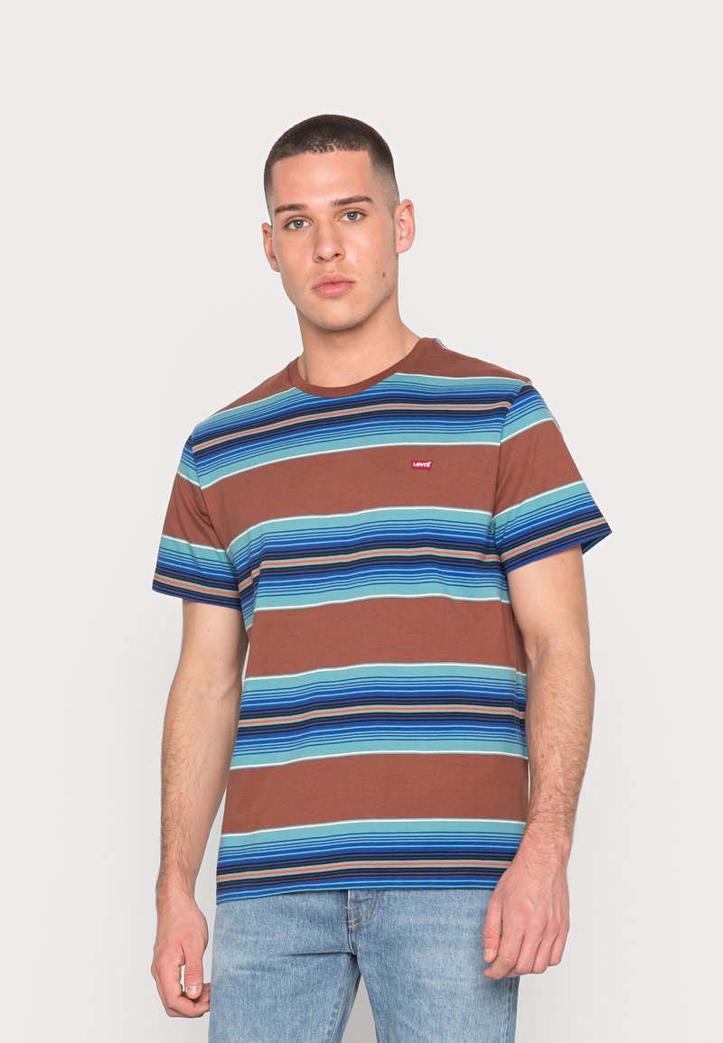 Levi's® ORIGINAL HOUSEMARK TEE - T-shirt básica - abyss cinnamon stick
