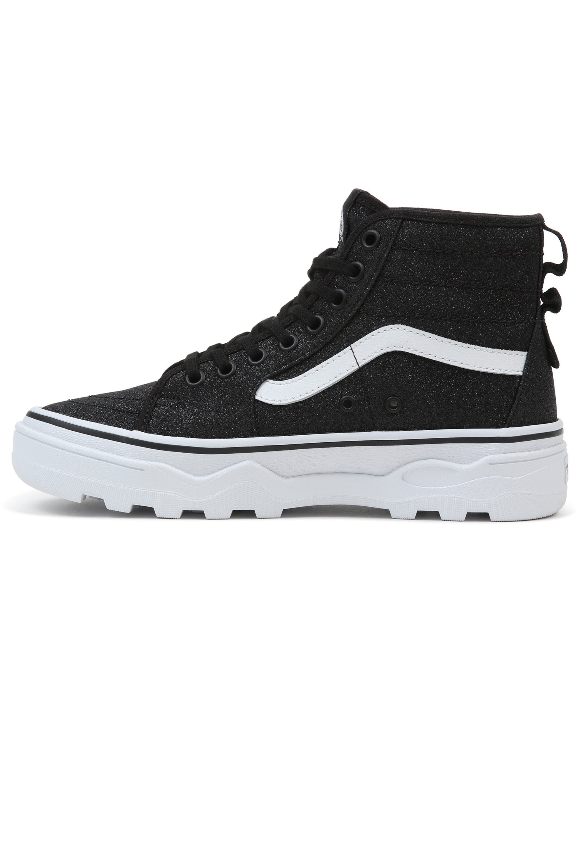 vans black ankle boots