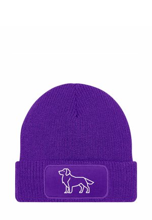 PATCH LABRADOR POLYGON DESIGN - Beanie - labrador violett