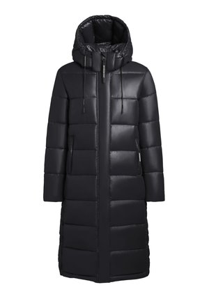 khujo JULINA3 SATIN - Winter coat - schwarz